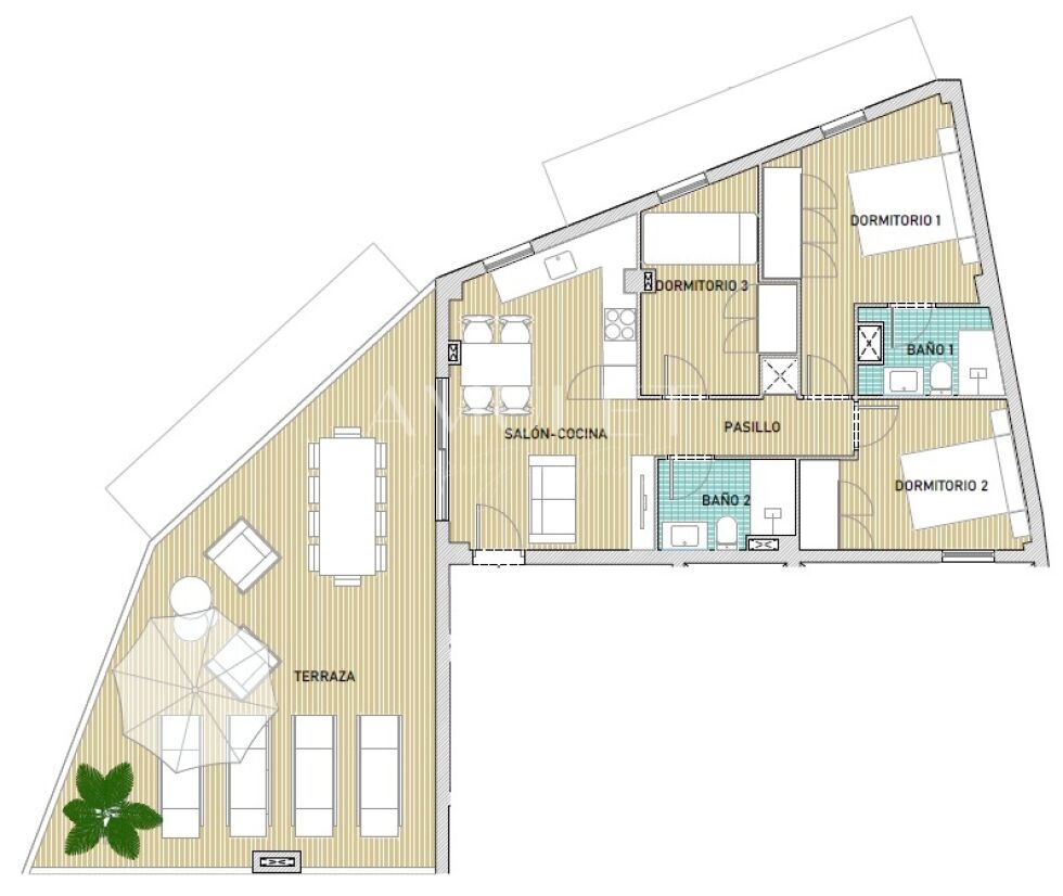 Apartment for sale in  Adeje, Spain - P2518