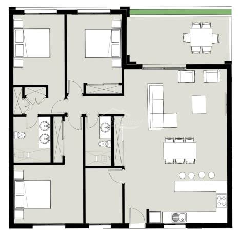 Apartment for sale in  Amarilla Golf, Spain - 5753