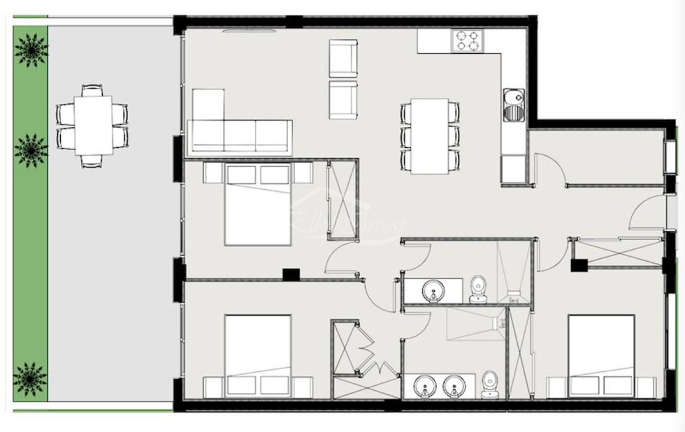 Apartment for sale in  Amarilla Golf, Spain - 5916