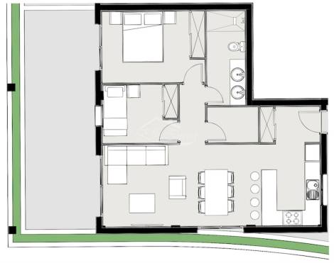 Apartment for sale in  Amarilla Golf, Spain - 5919