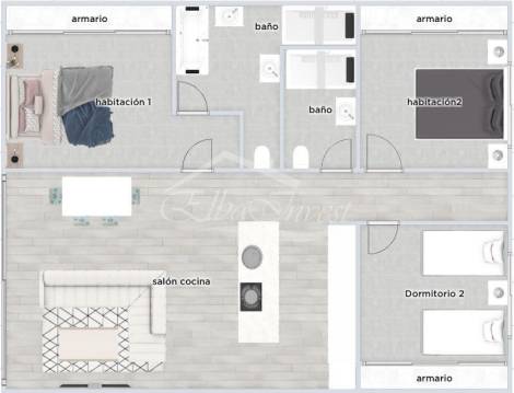 Apartment for sale in  Costa del Silencio, Spain - 4816