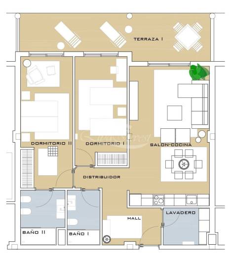 Apartment for sale in  Los Abrigos, Spain - 5054