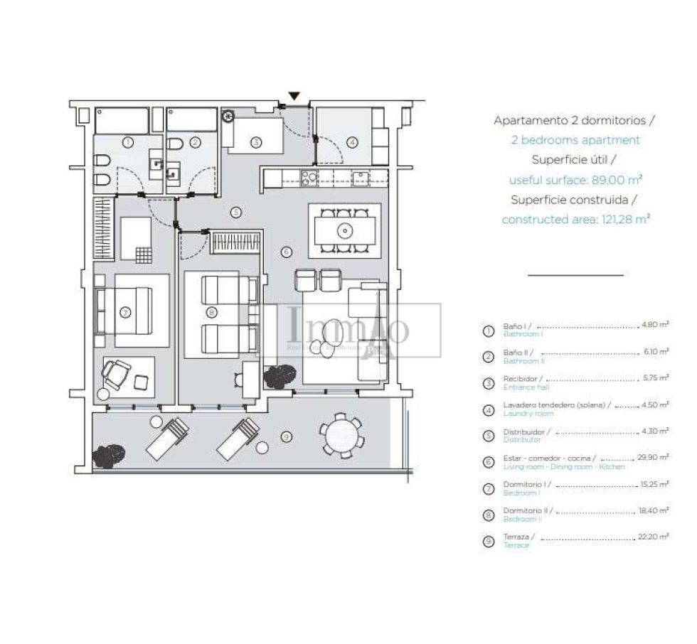 Apartment for sale in  El Médano, Spain - 424659