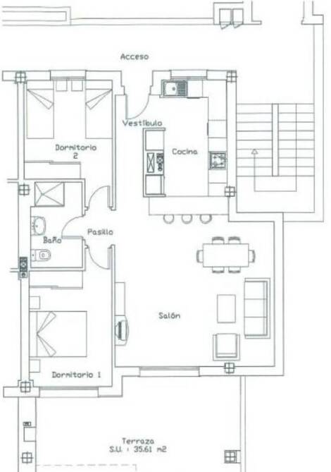 Apartment for sale in  Los Olivos, Spain - P2535