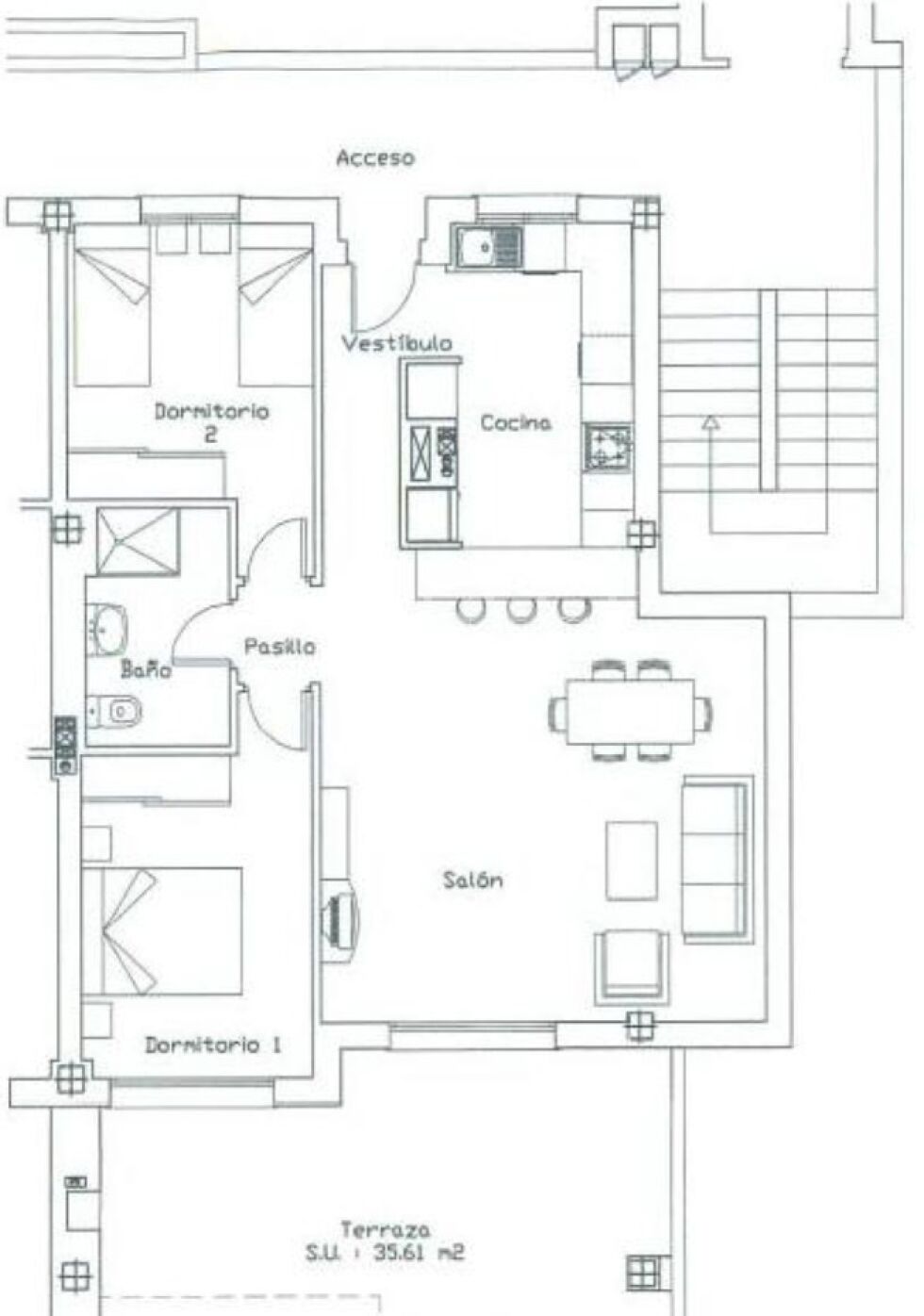 Apartment for sale in  Los Olivos, Spain - P2535