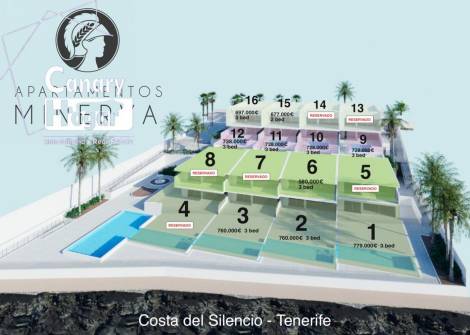 Flat for sale in  Costa del Silencio, Spain - 053461