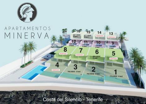 Flat for sale in  Costa del Silencio, Spain - 053471