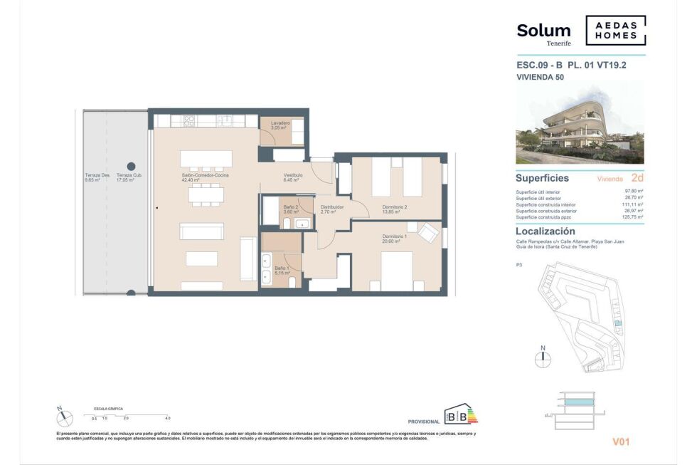 Flat for sale in  Guía de Isora, Spain - OP7130 Solum - Playa San Juan