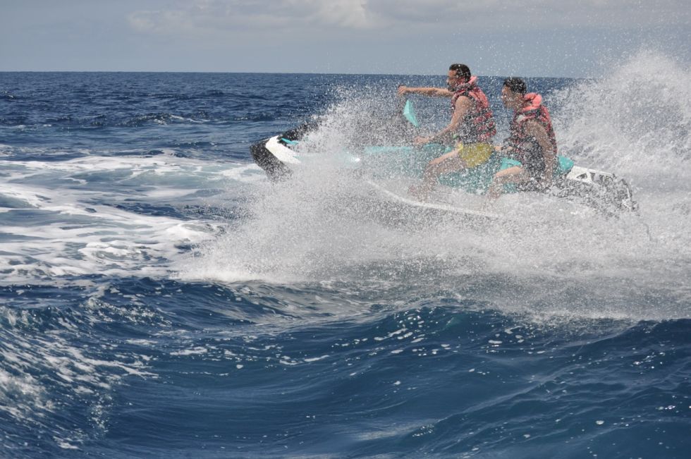 Jet Ski Adventure on Tenerife's Scenic Coastline