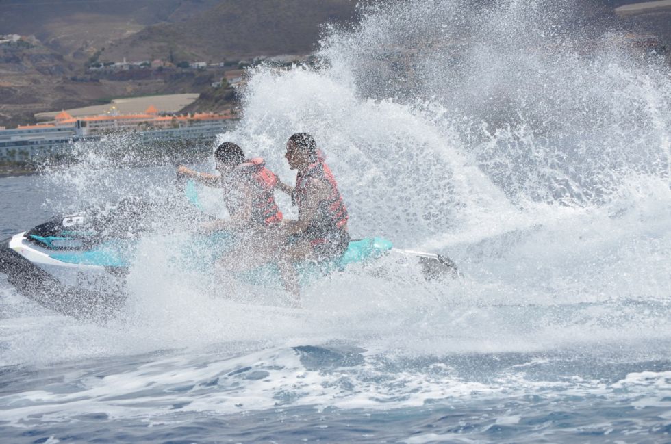 Jet Ski Adventure on Tenerife's Scenic Coastline