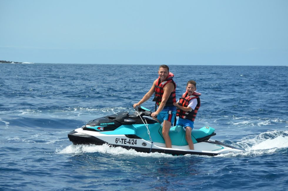 Jet Ski Adventure on Tenerife's Scenic Coastline