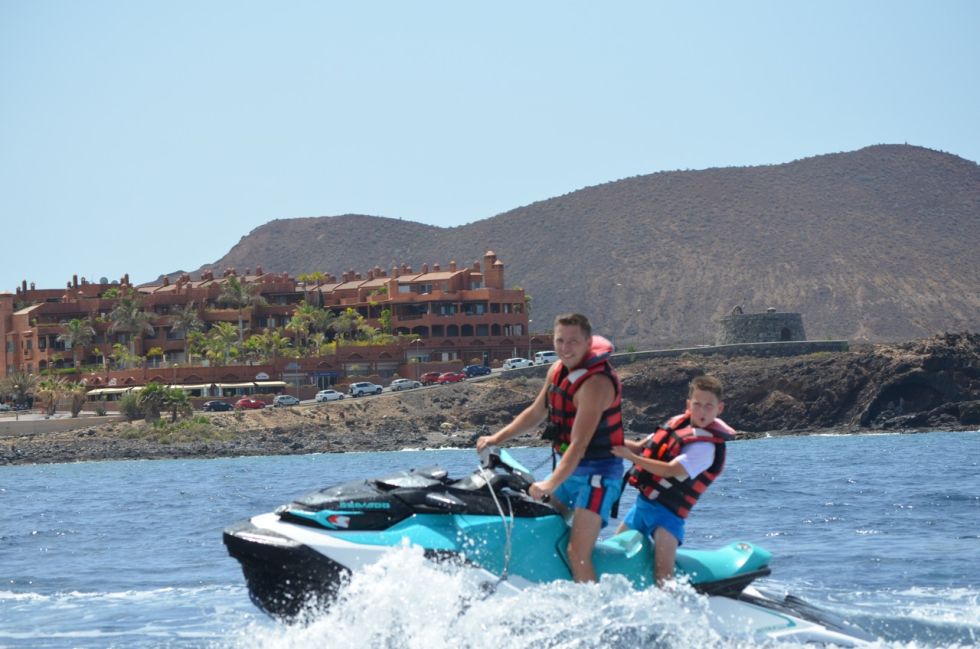 Jet Ski Adventure on Tenerife's Scenic Coastline