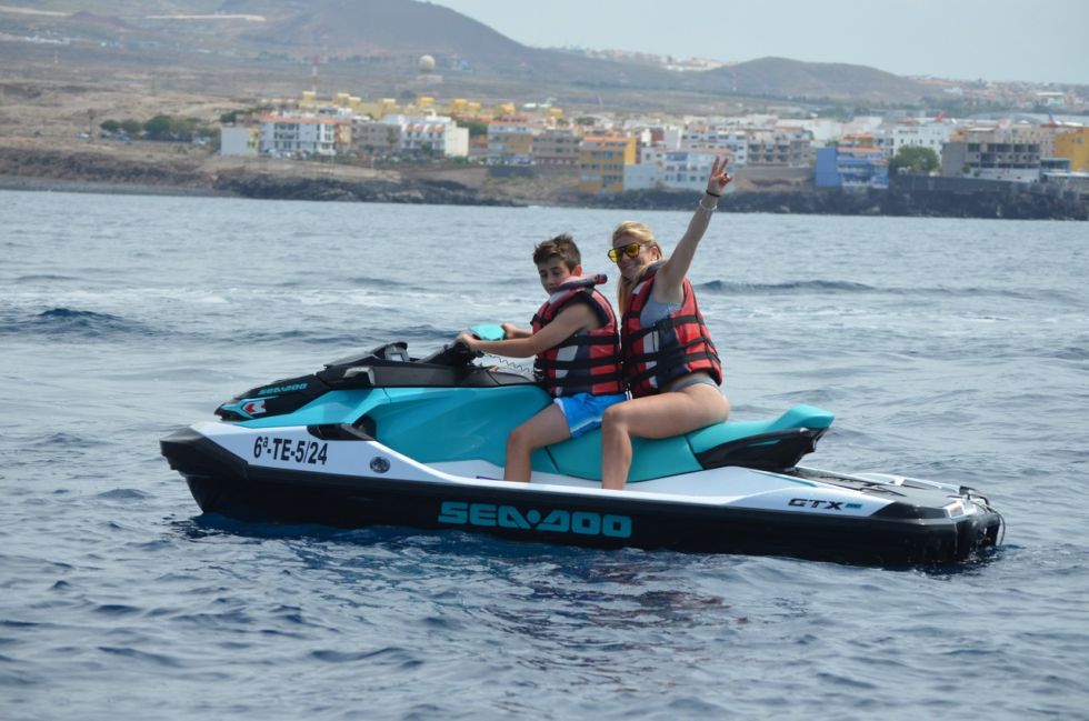 Jet Ski Adventure on Tenerife's Scenic Coastline