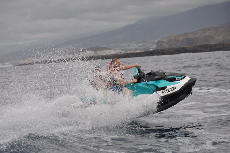 Jet Ski Adventure on Tenerife's Scenic Coastline