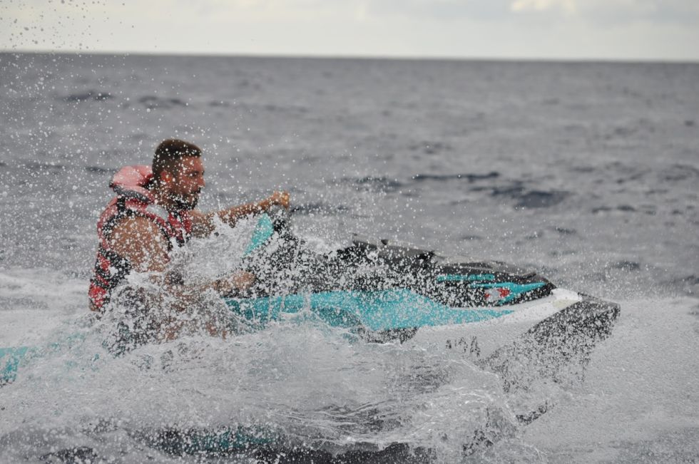 Jet Ski Adventure on Tenerife's Scenic Coastline