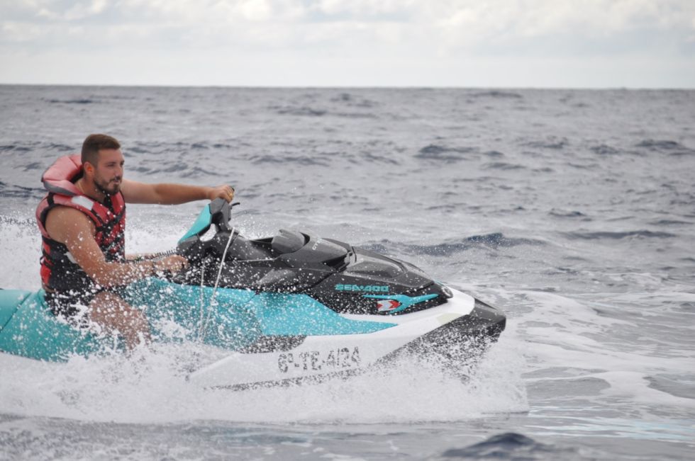 Jet Ski Adventure on Tenerife's Scenic Coastline