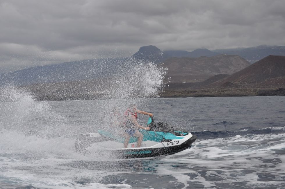 Jet Ski Adventure on Tenerife's Scenic Coastline