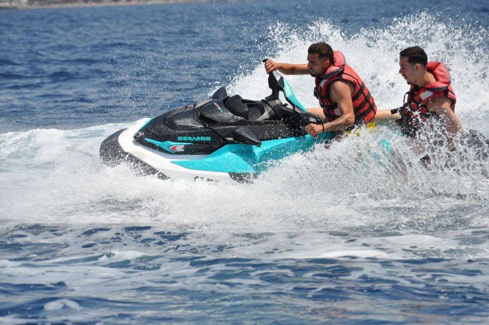 Jet Ski Adventure on Tenerife's Scenic Coastline