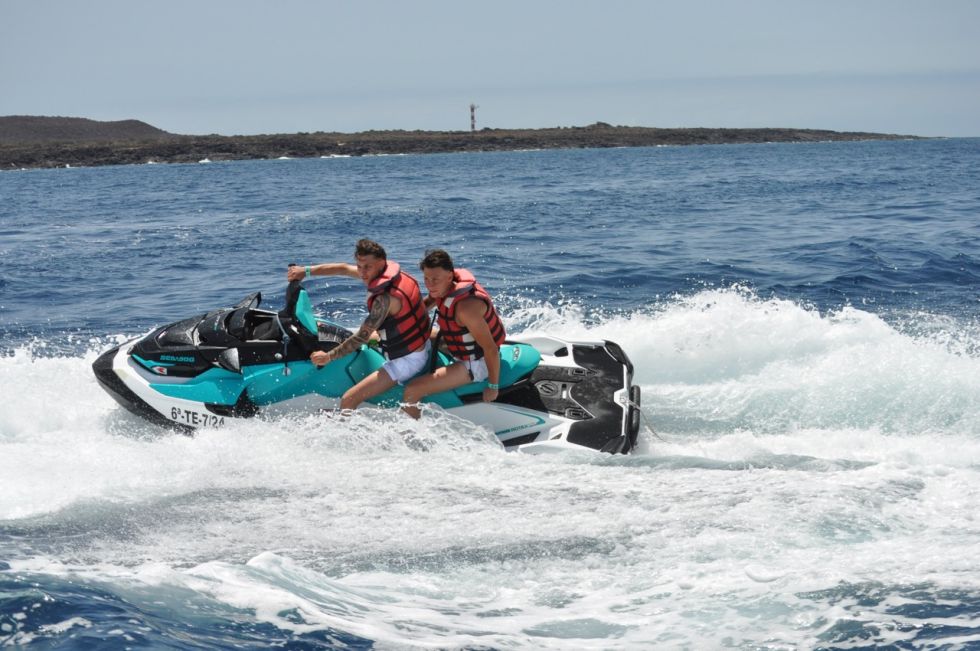 Jet Ski Adventure on Tenerife's Scenic Coastline