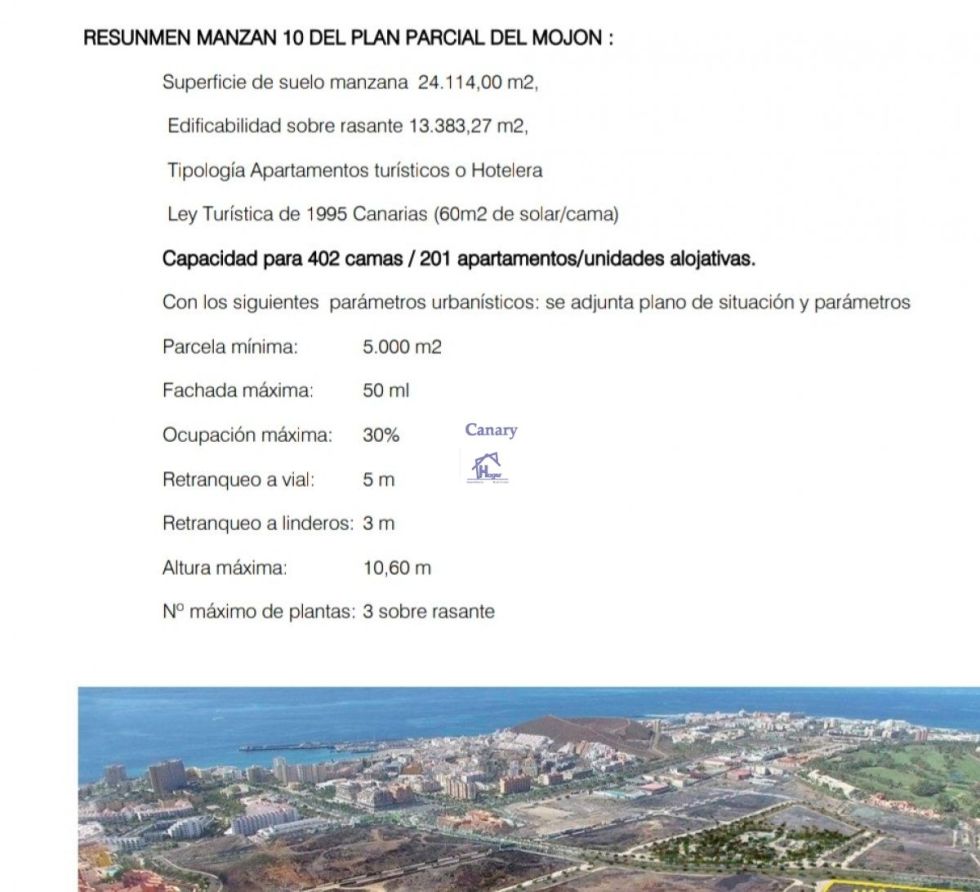 Land for sale in  Arona, Spain - 039011