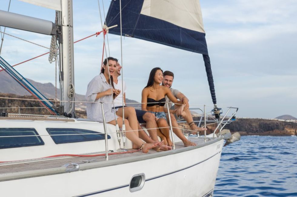 Private Sailboat for Discovering Whales and Dolphins
