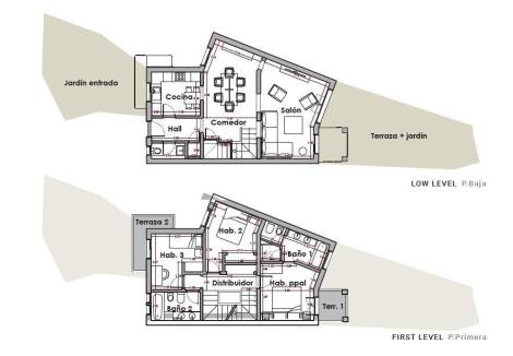 Semi-detached house for sale in  Golf del Sur, Spain - 053601