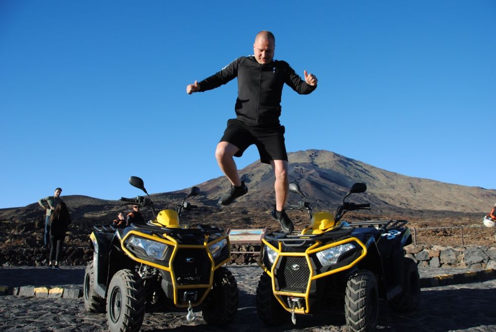 Thrilling Quad Adventure to Mount Teide's Summit