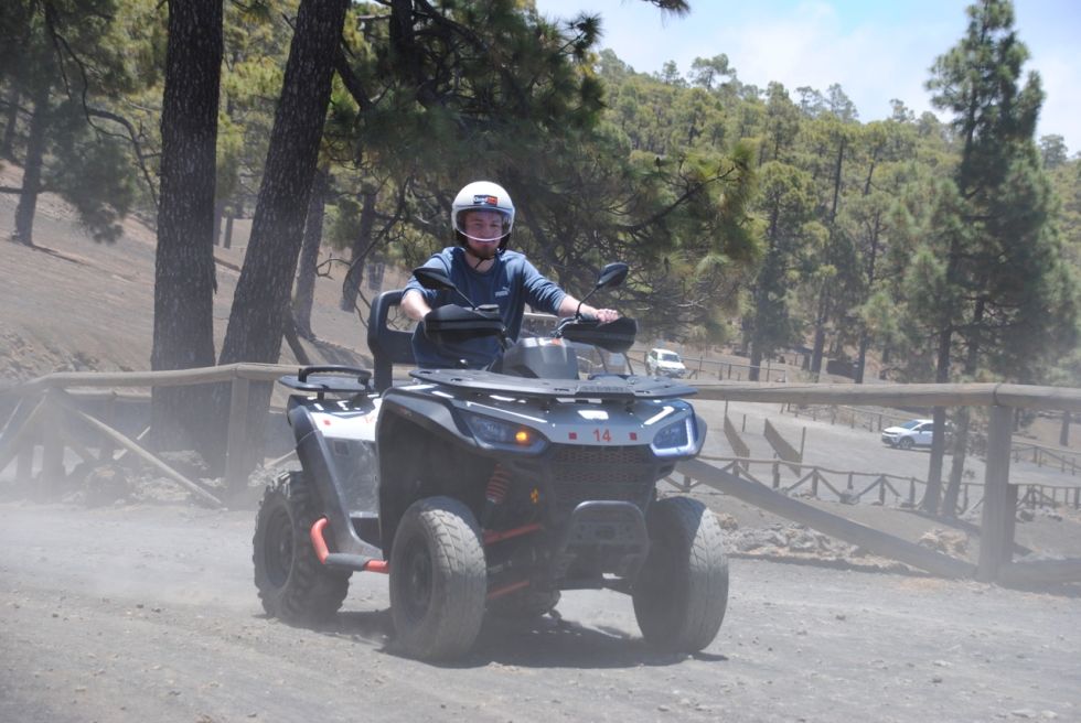 Thrilling Quad Adventure to Mount Teide's Summit