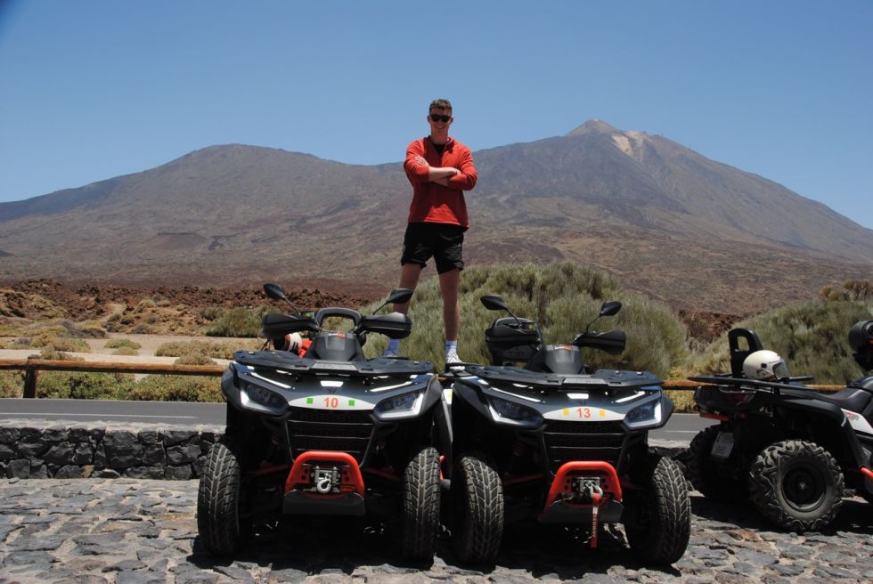 Thrilling Quad Adventure to Mount Teide's Summit