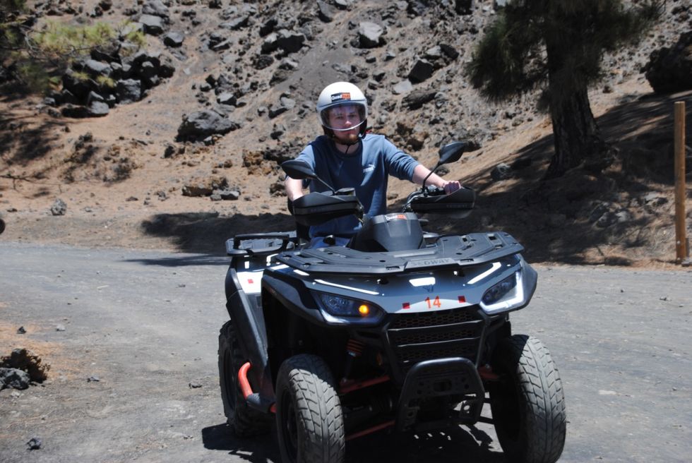 Thrilling Quad Adventure to Mount Teide's Summit