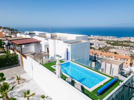 Villa for rent in  Sunset White Villa, Costa Adeje, Spain - TRV-131