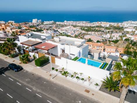 Villa for rent in  Sunset White Villa, Costa Adeje, Spain - TRV-131