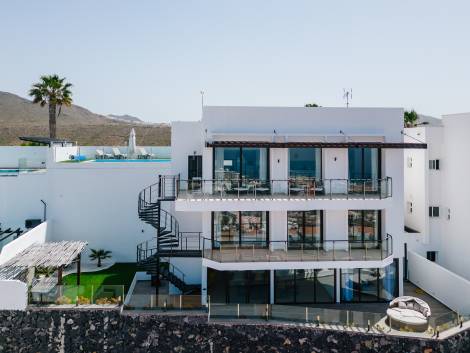 Villa for rent in  Sunset White Villa, Costa Adeje, Spain - TRV-131