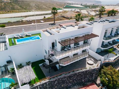 Villa for rent in  Sunset White Villa, Costa Adeje, Spain - TRV-131