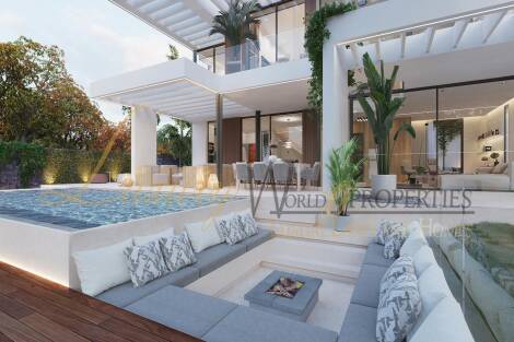 Villa for sale in  Costa Adeje, Spain - LWP4578 Villa nueva en Roque del Conde